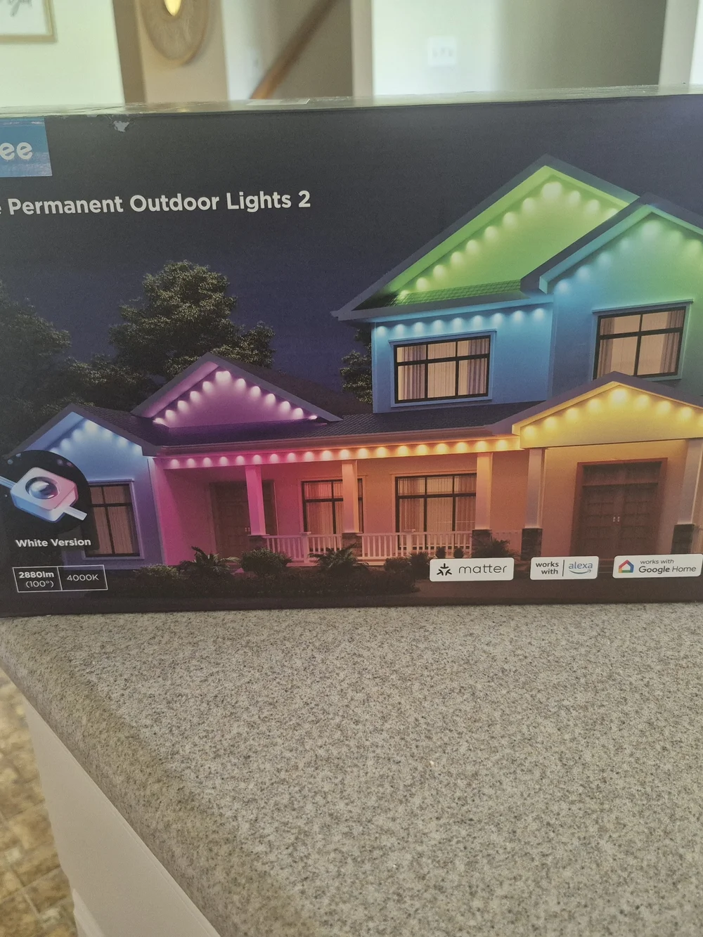 Govee Permanent Outdoor Lights 2 - Clips Included